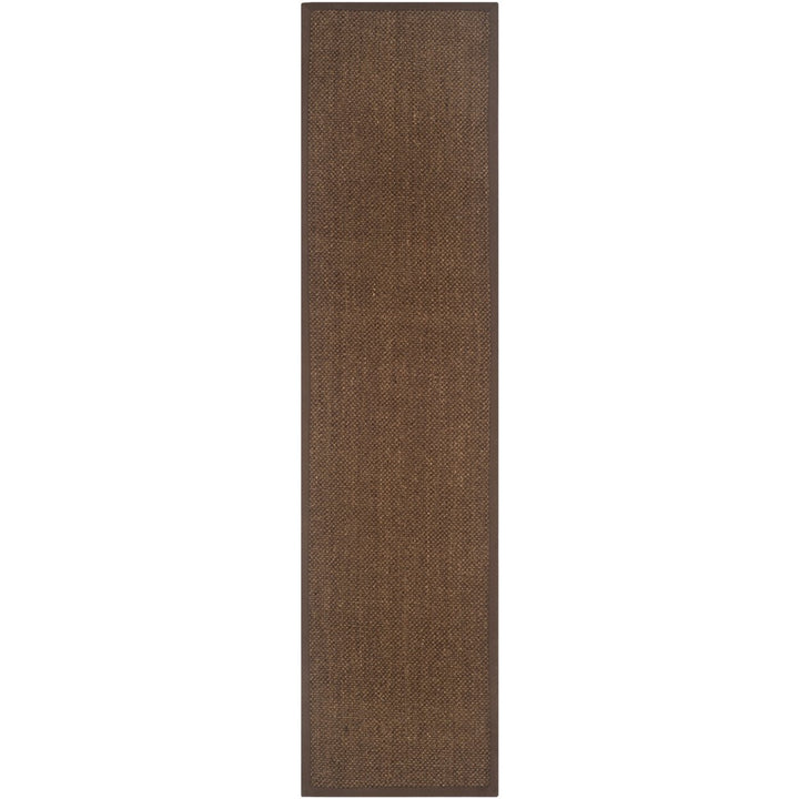 SAFAVIEH Natural Fiber Collection NF443D Brown/Brown Rug Image 1