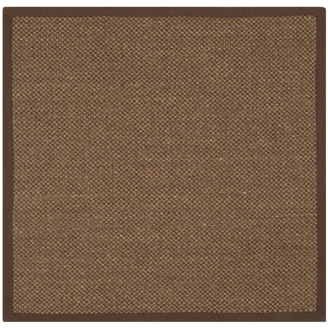 SAFAVIEH Natural Fiber Collection NF443D Brown/Brown Rug Image 1