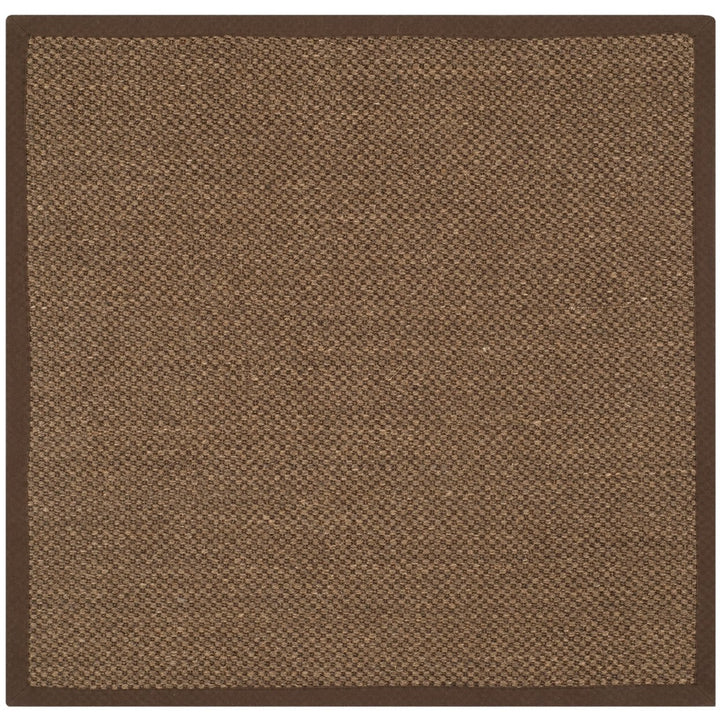 SAFAVIEH Natural Fiber Collection NF443D Brown/Brown Rug Image 1