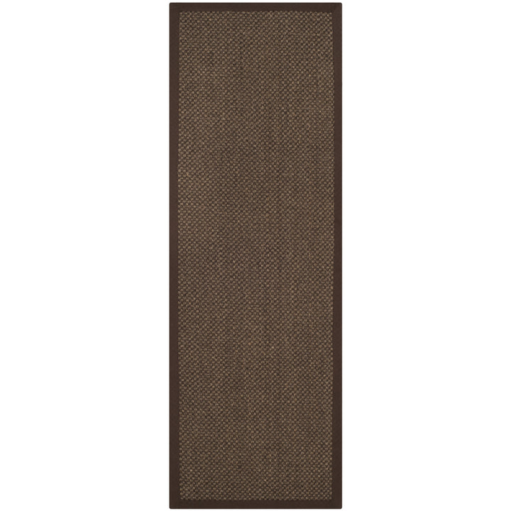 SAFAVIEH Natural Fiber Collection NF443D Brown/Brown Rug Image 6