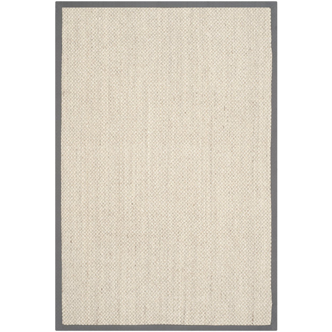 SAFAVIEH Natural Fiber Collection NF443B Marble/Grey Rug Image 1