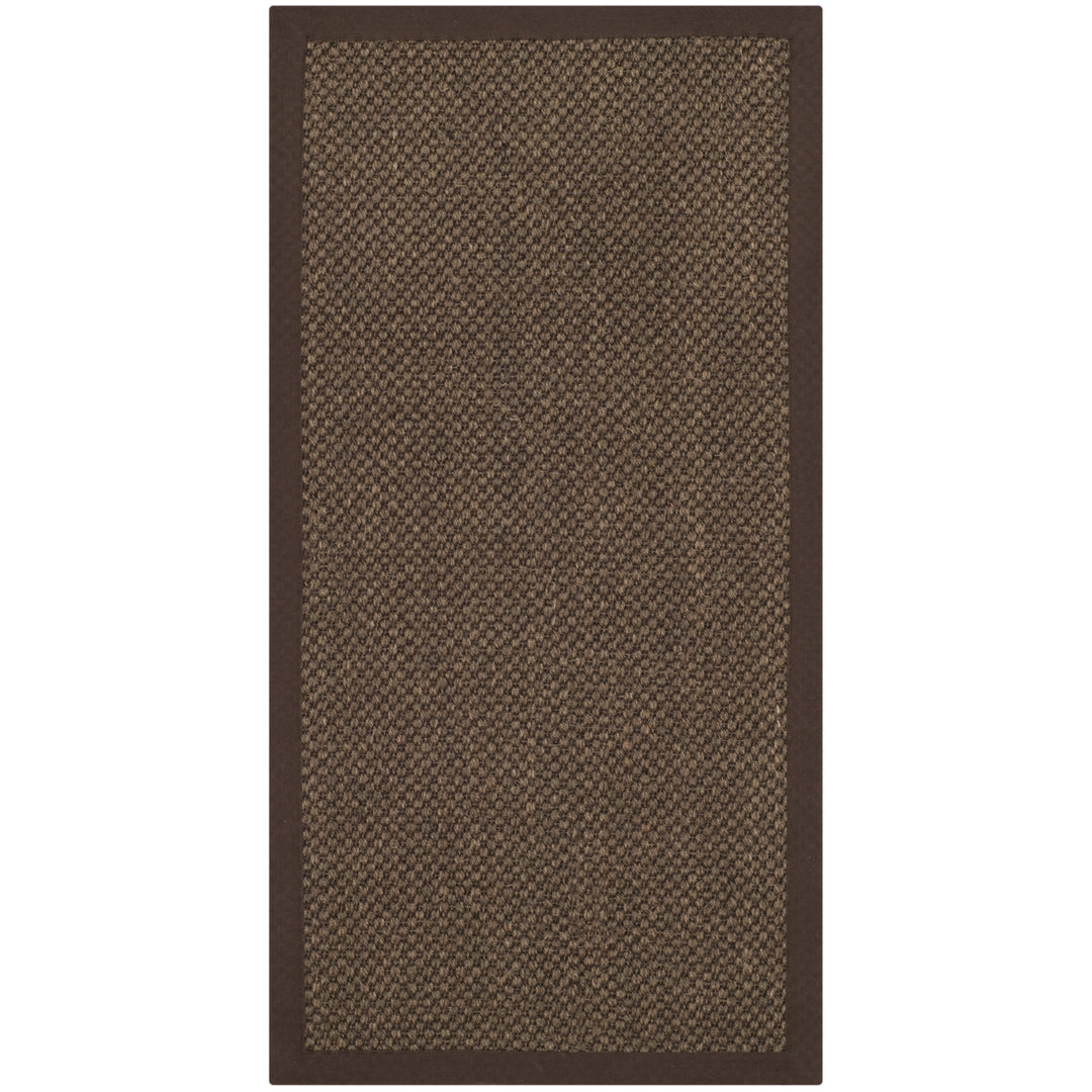 SAFAVIEH Natural Fiber Collection NF443D Brown/Brown Rug Image 7