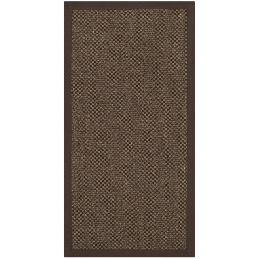 SAFAVIEH Natural Fiber Collection NF443D Brown/Brown Rug Image 1