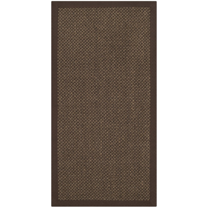 SAFAVIEH Natural Fiber Collection NF443D Brown/Brown Rug Image 7