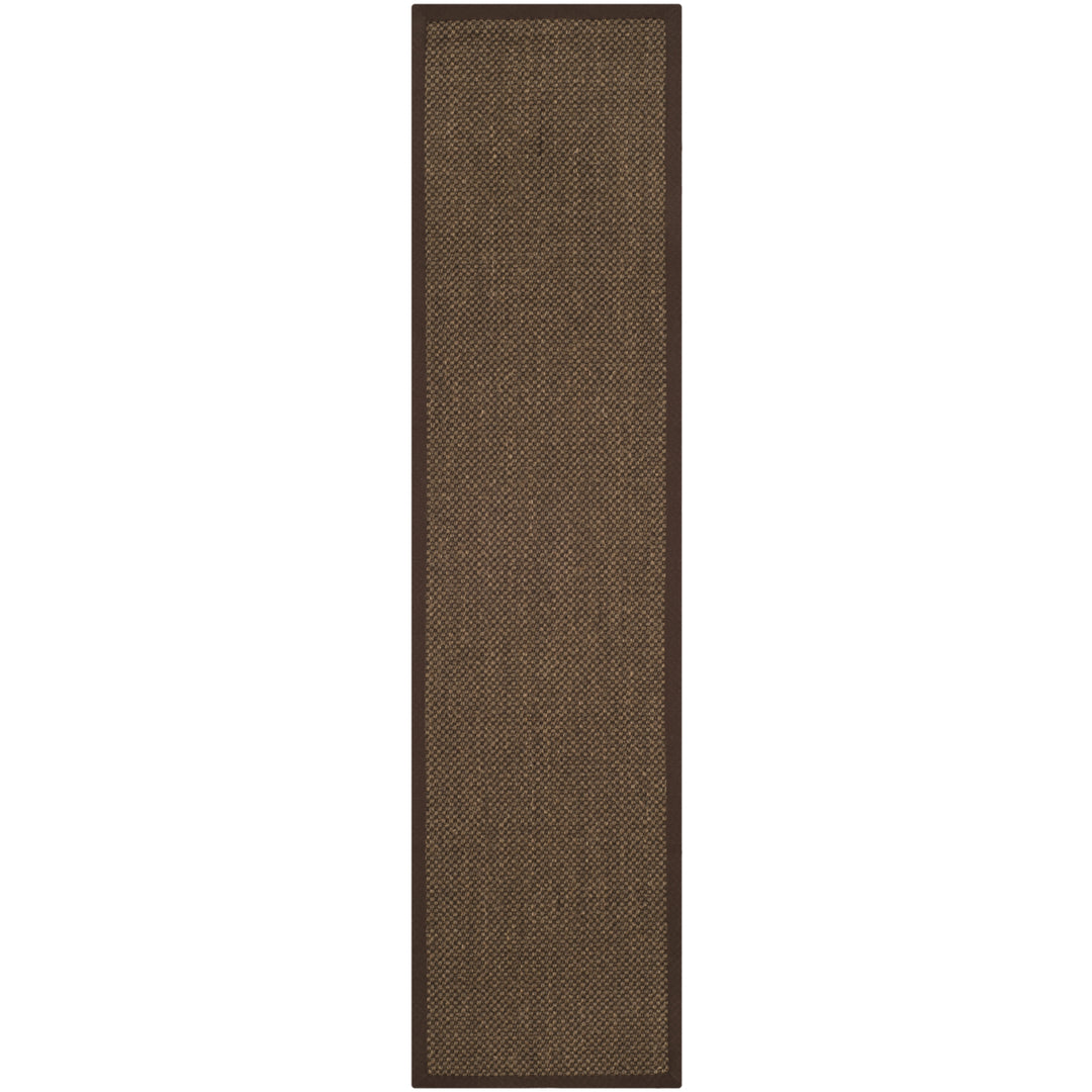 SAFAVIEH Natural Fiber Collection NF443D Brown/Brown Rug Image 8