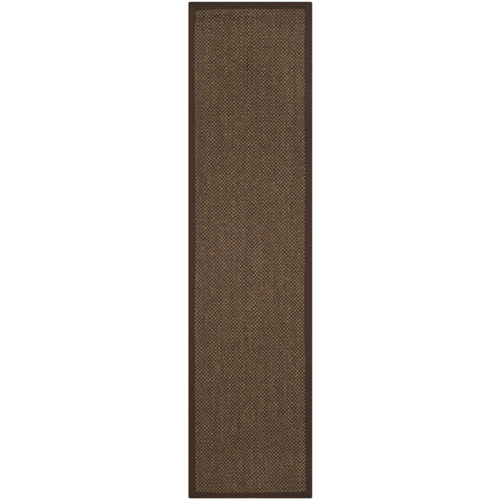 SAFAVIEH Natural Fiber Collection NF443D Brown/Brown Rug Image 8