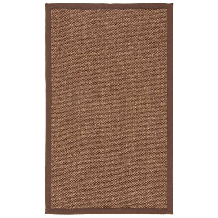 SAFAVIEH Natural Fiber Collection NF443D Brown/Brown Rug Image 9