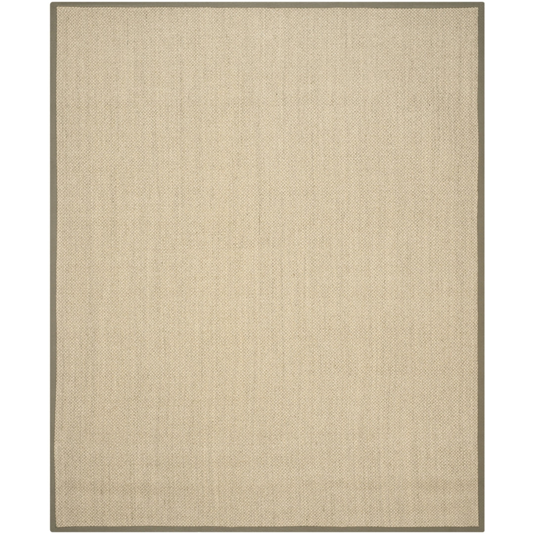 SAFAVIEH Natural Fiber NF443C Natural / Green Rug Image 8