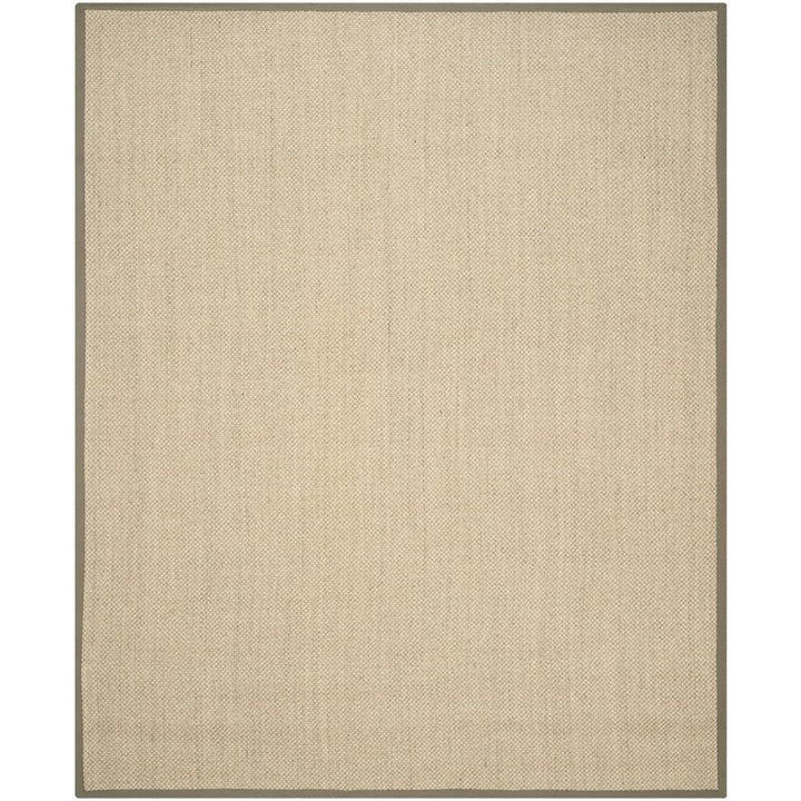 SAFAVIEH Natural Fiber NF443C Natural / Green Rug Image 1