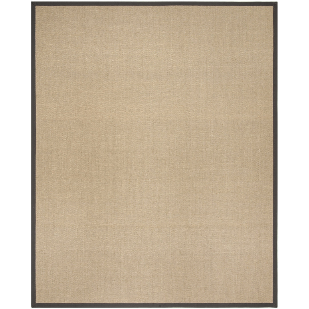 SAFAVIEH Natural Fiber NF134A Natural / Grey Rug Image 1