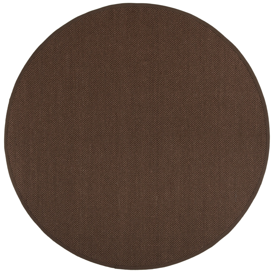 SAFAVIEH Natural Fiber NF133D Chocolate / Dark Brown Rug Image 3