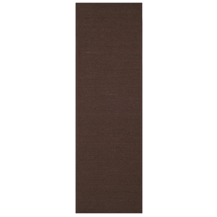 SAFAVIEH Natural Fiber NF133D Chocolate / Dark Brown Rug Image 4