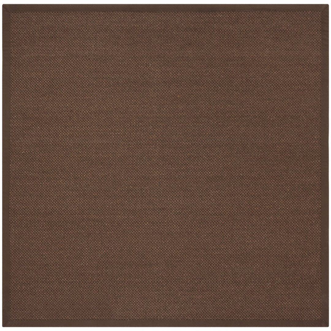 SAFAVIEH Natural Fiber NF133D Chocolate / Dark Brown Rug Image 5