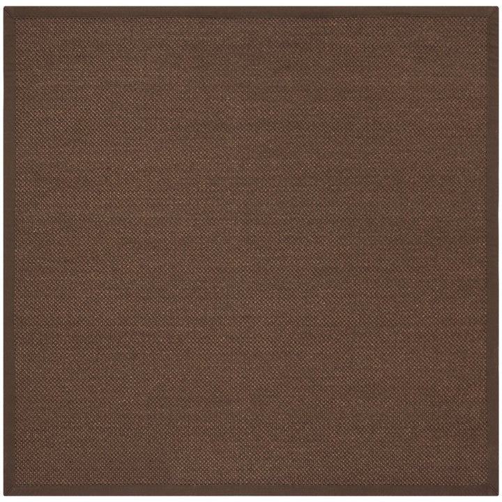 SAFAVIEH Natural Fiber NF133D Chocolate / Dark Brown Rug Image 5