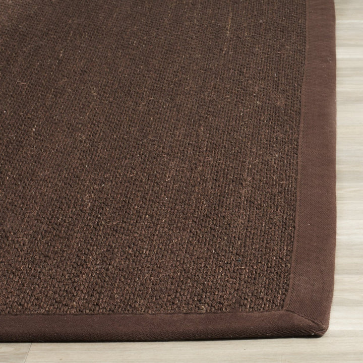 SAFAVIEH Natural Fiber NF133D Chocolate / Dark Brown Rug Image 6