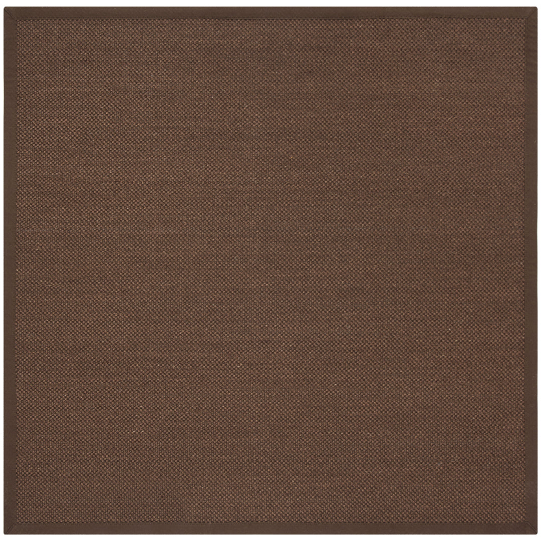 SAFAVIEH Natural Fiber NF133D Chocolate / Dark Brown Rug Image 11