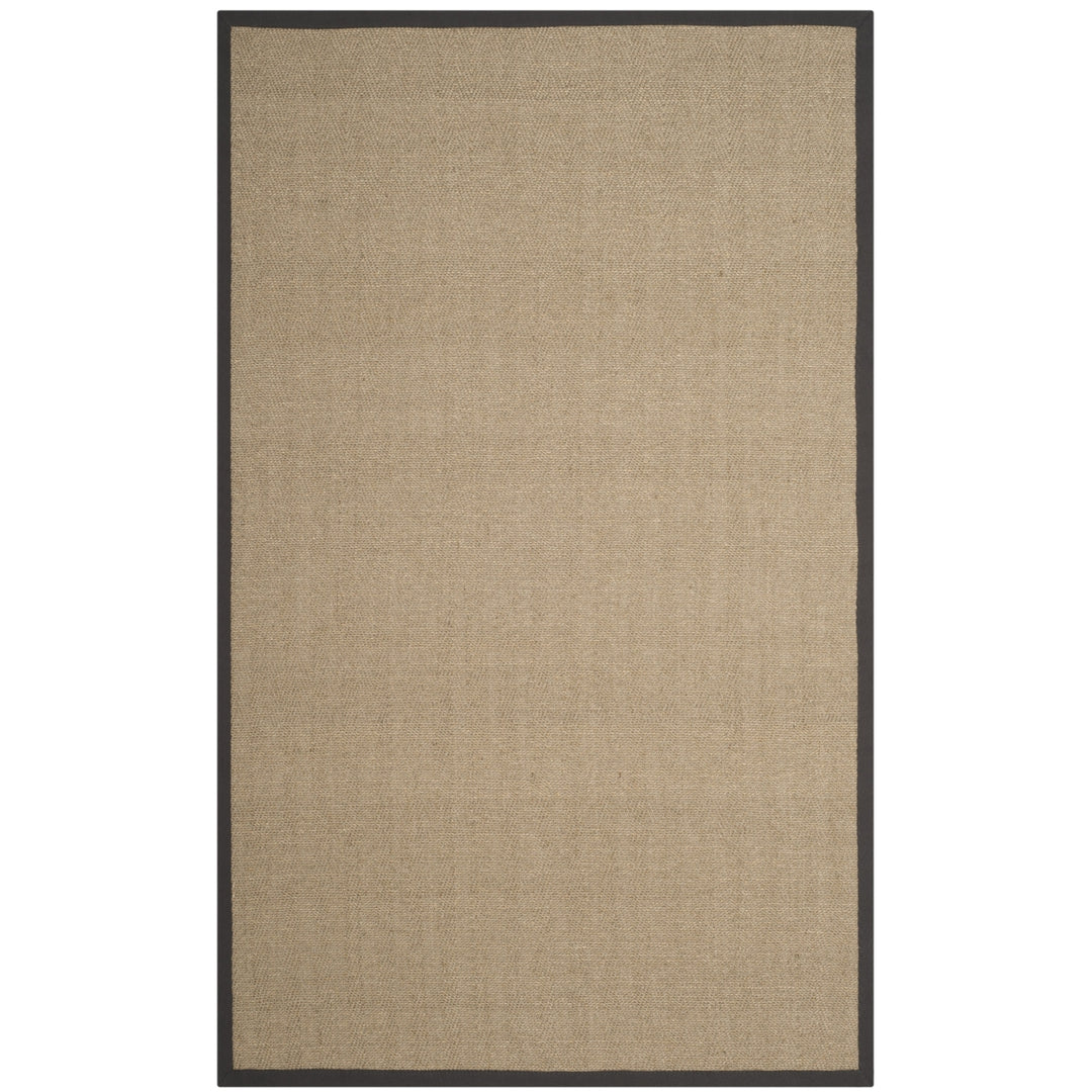 SAFAVIEH Natural Fiber NF134A Natural / Grey Rug Image 11