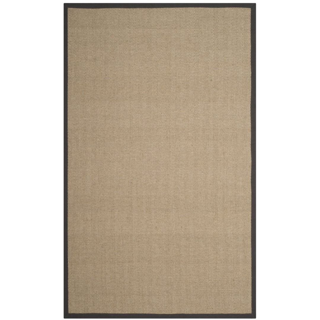 SAFAVIEH Natural Fiber NF134A Natural / Grey Rug Image 1