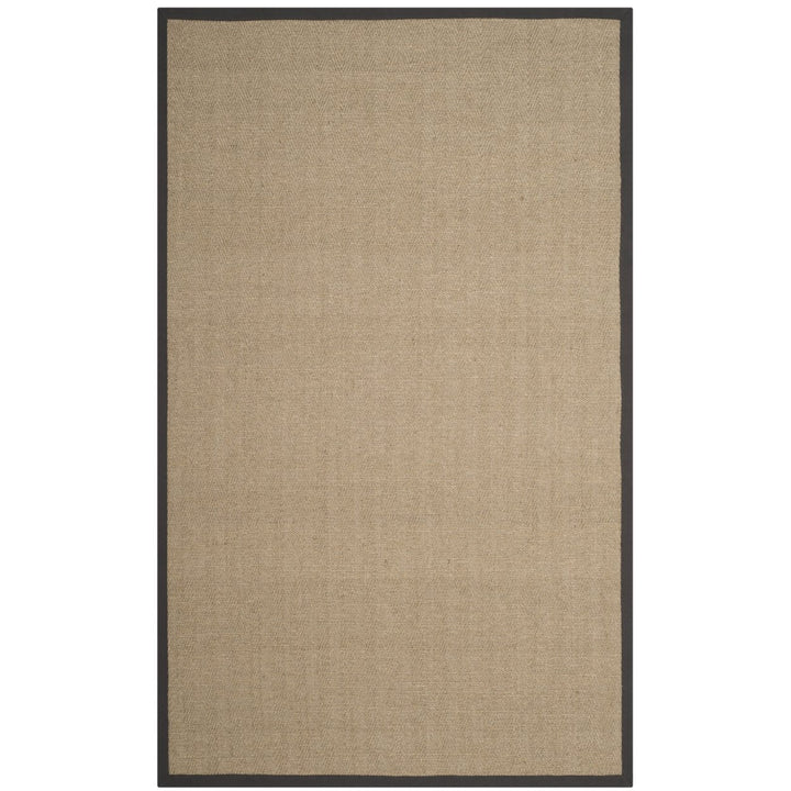 SAFAVIEH Natural Fiber NF134A Natural / Grey Rug Image 1