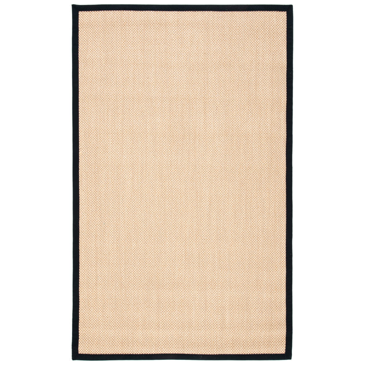 SAFAVIEH Natural Fiber Collection NF141A Maize/Black Rug Image 10