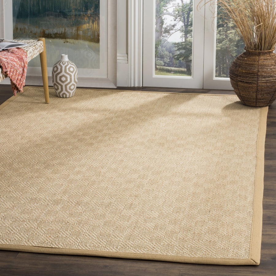 SAFAVIEH Natural Fiber NF151B Natural / Beige Rug Image 1