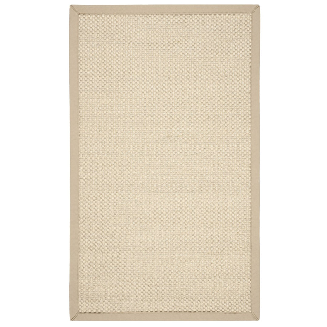 SAFAVIEH Natural Fiber NF150A Ivory /Light Beige Rug Image 5