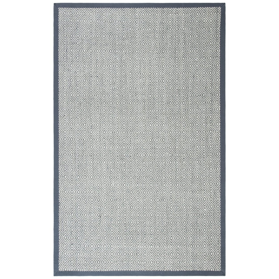 SAFAVIEH Natural Fiber NF151A Natural /Dark Grey Rug Image 1