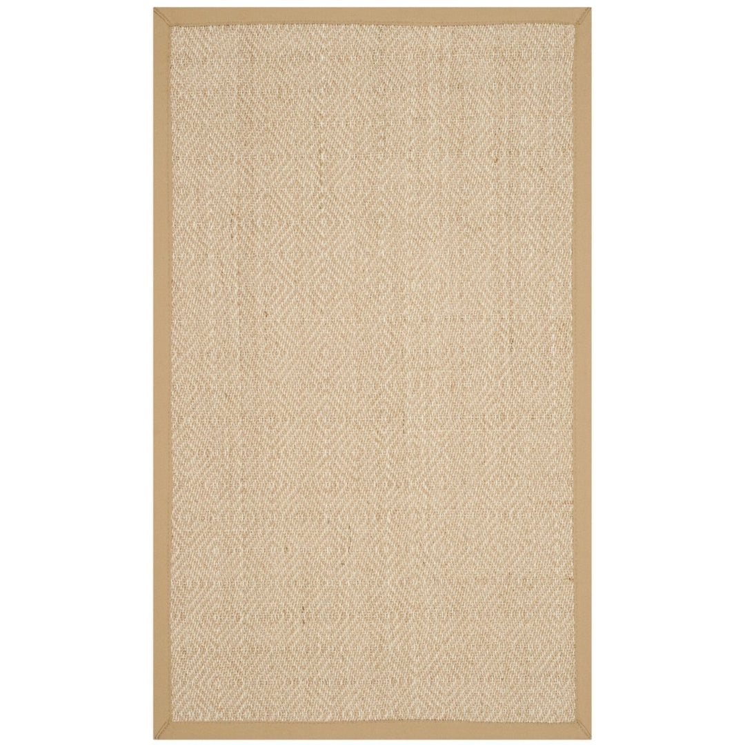 SAFAVIEH Natural Fiber NF151B Natural / Beige Rug Image 1