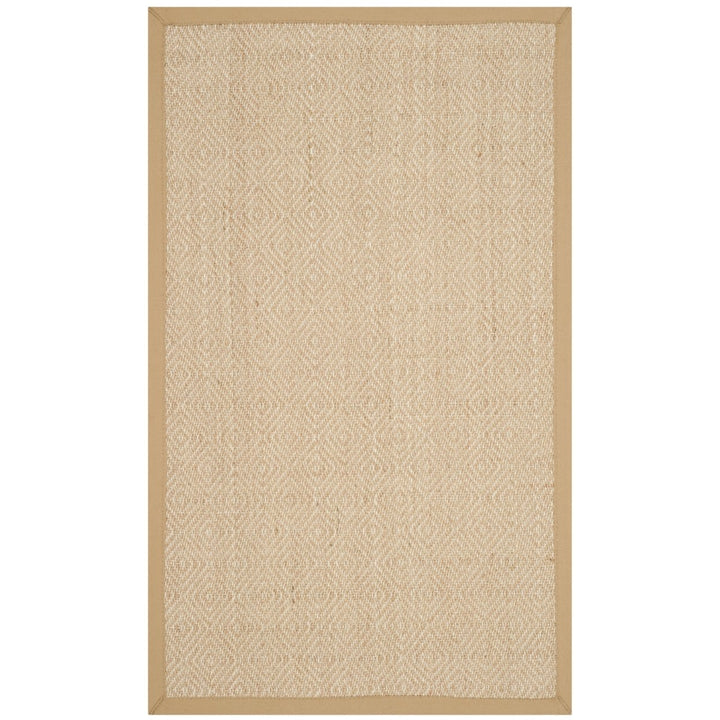 SAFAVIEH Natural Fiber NF151B Natural / Beige Rug Image 1