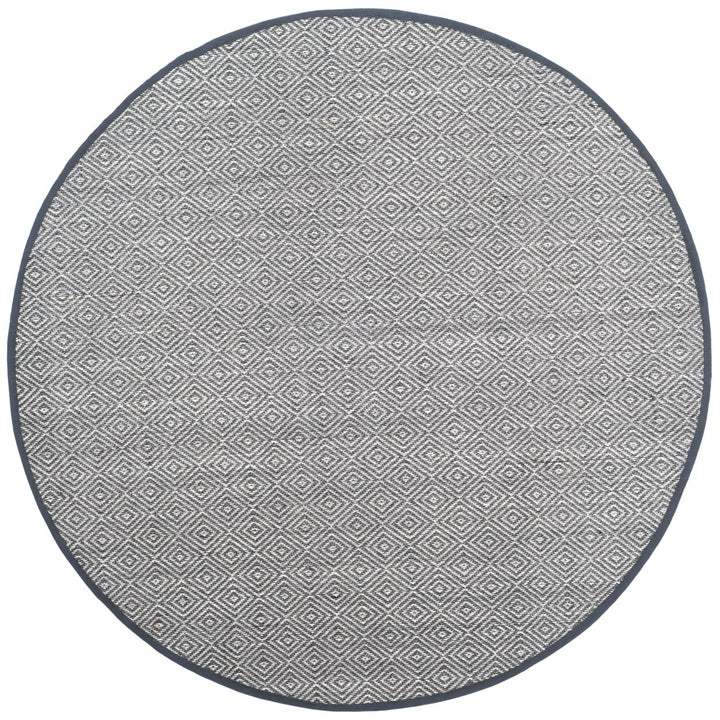 SAFAVIEH Natural Fiber NF151A Natural /Dark Grey Rug Image 1