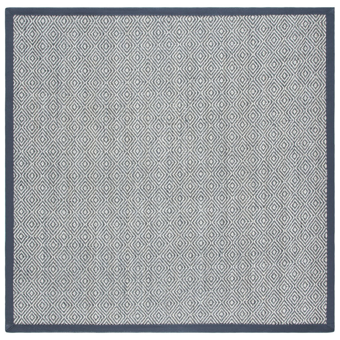 SAFAVIEH Natural Fiber NF151A Natural /Dark Grey Rug Image 1