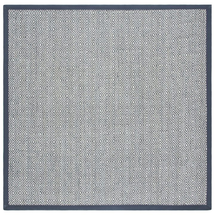 SAFAVIEH Natural Fiber NF151A Natural /Dark Grey Rug Image 1