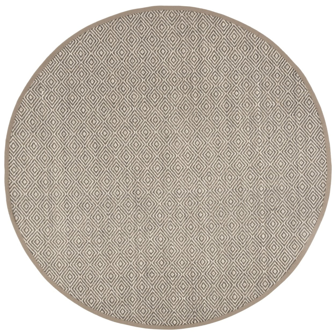 SAFAVIEH Natural Fiber NF151C Natural / Taupe Rug Image 4