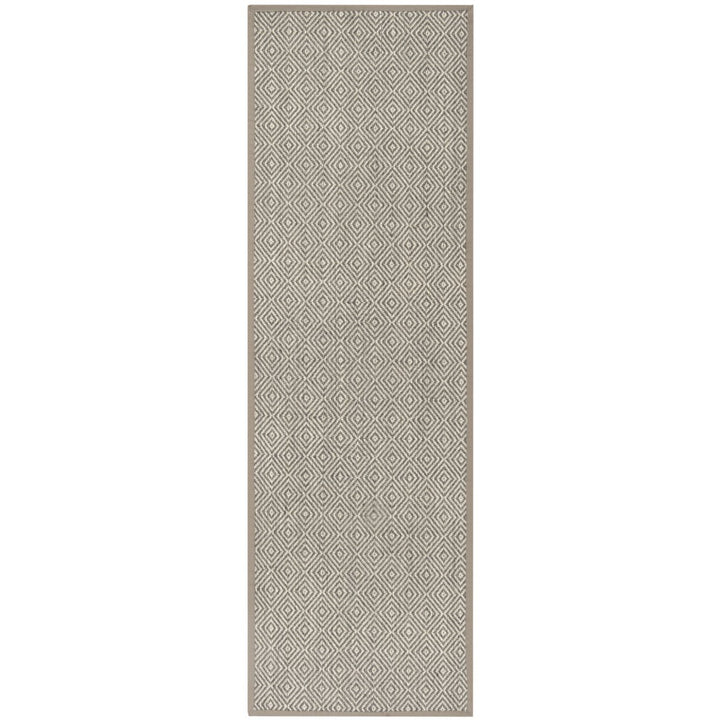 SAFAVIEH Natural Fiber NF151C Natural / Taupe Rug Image 1