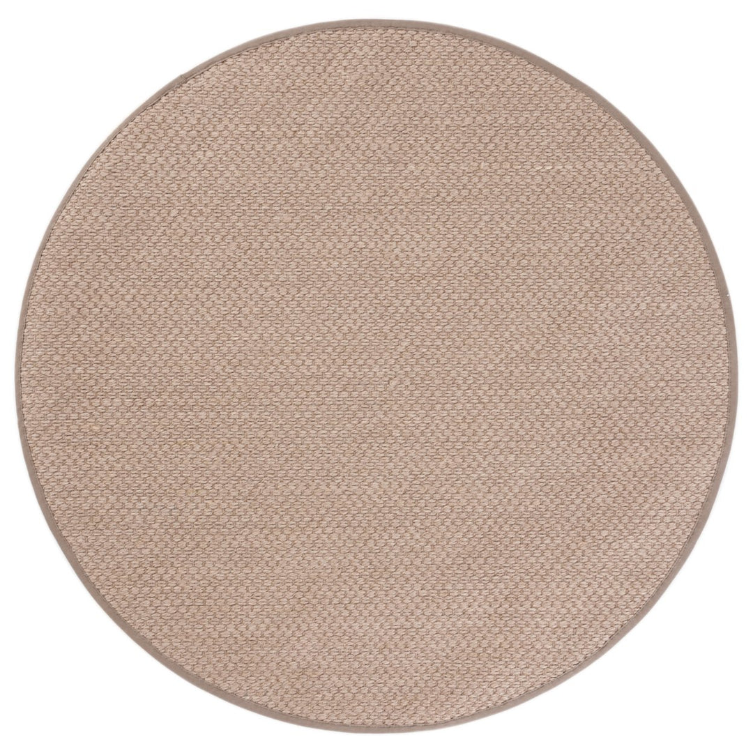 SAFAVIEH Natural Fiber NF153A Natural / Grey Rug Image 4