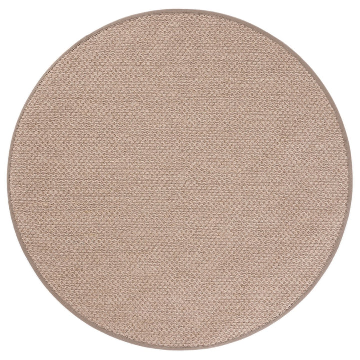 SAFAVIEH Natural Fiber NF153A Natural / Grey Rug Image 4