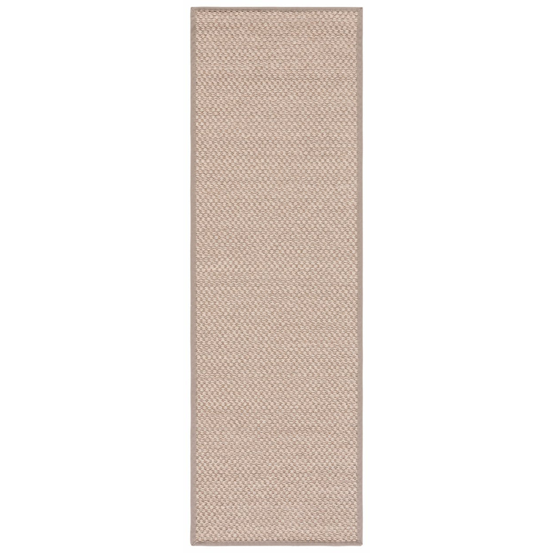 SAFAVIEH Natural Fiber NF153A Natural / Grey Rug Image 1