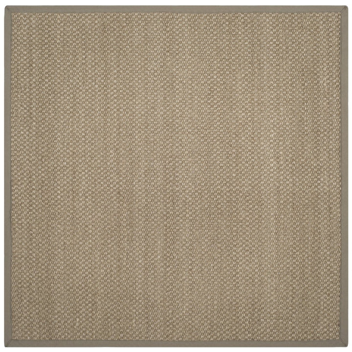 SAFAVIEH Natural Fiber NF153A Natural / Grey Rug Image 6