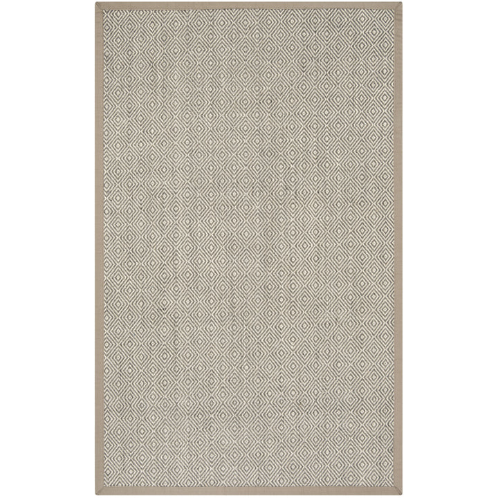 SAFAVIEH Natural Fiber NF151C Natural / Taupe Rug Image 9