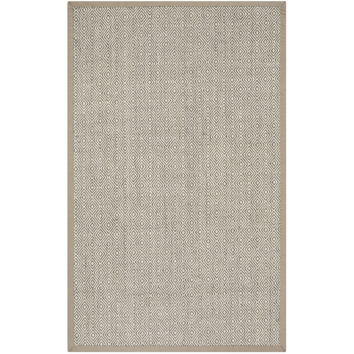 SAFAVIEH Natural Fiber NF151C Natural / Taupe Rug Image 1