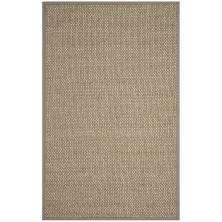 SAFAVIEH Natural Fiber NF153A Natural / Grey Rug Image 1