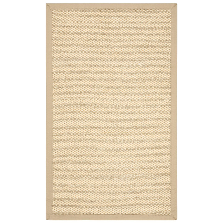 SAFAVIEH Natural Fiber Collection NF152A Ivory/Beige Rug Image 1