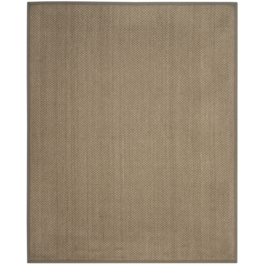 SAFAVIEH Natural Fiber NF153A Natural / Grey Rug Image 10