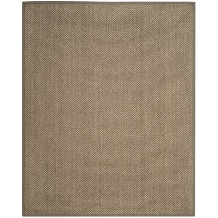 SAFAVIEH Natural Fiber NF153A Natural / Grey Rug Image 10