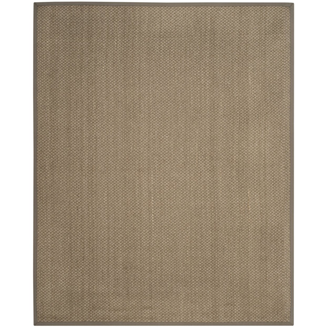 SAFAVIEH Natural Fiber NF153A Natural / Grey Rug Image 1