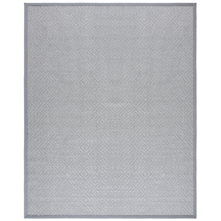 SAFAVIEH Natural Fiber NF154B Light Grey / Grey Rug Image 1