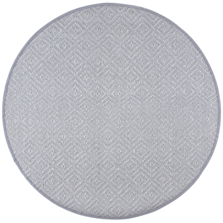 SAFAVIEH Natural Fiber NF154B Light Grey / Grey Rug Image 8