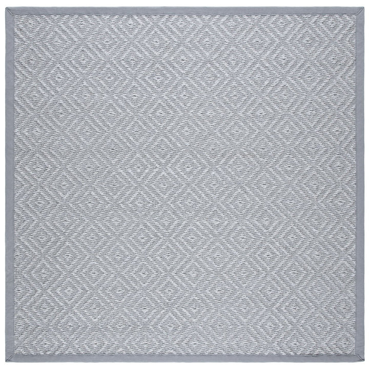 SAFAVIEH Natural Fiber NF154B Light Grey / Grey Rug Image 1