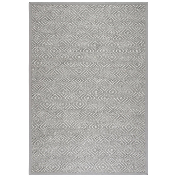 SAFAVIEH Natural Fiber NF154B Light Grey / Grey Rug Image 1