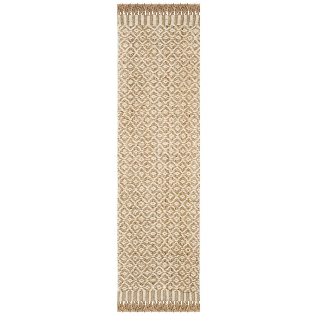 SAFAVIEH Natural Fiber NF182A Natural / Ivory Rug Image 1